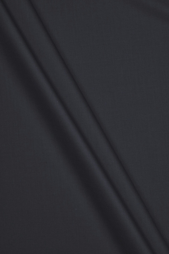 COUPON in lana blu navy scuro 130cm
