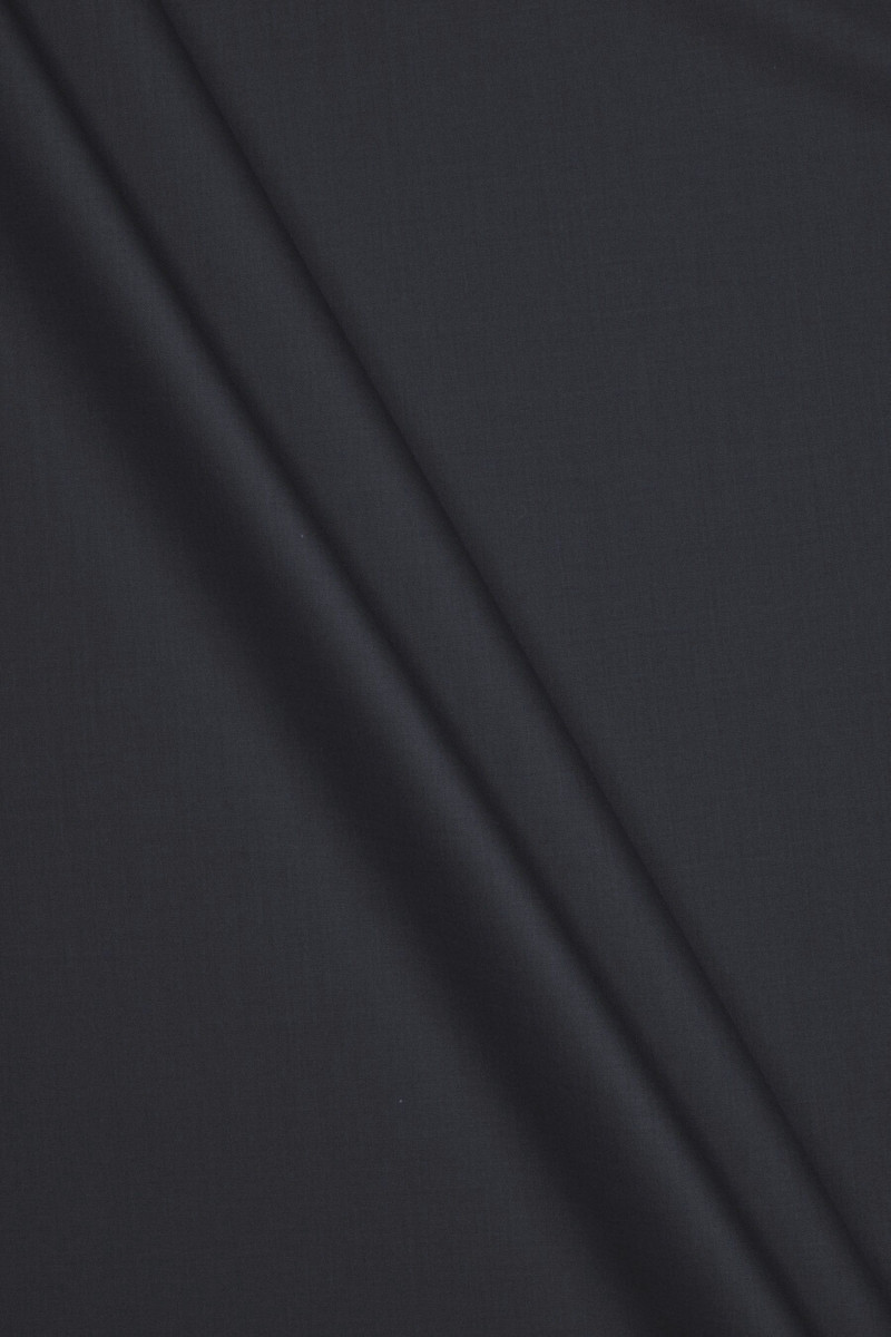 COUPON in lana blu navy scuro 130cm