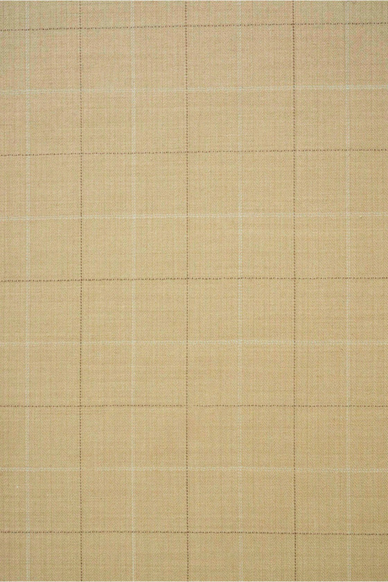 Costume lana beige a quadri