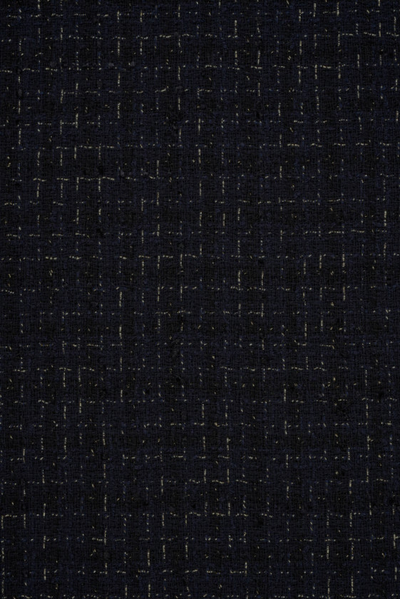 Material Chanel bleumarin cu auriu