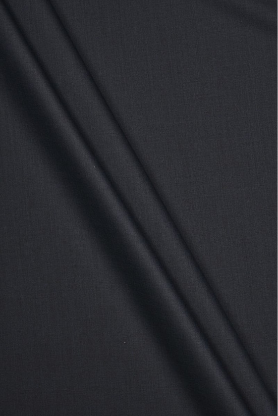 Laine de costume bleu marine foncé