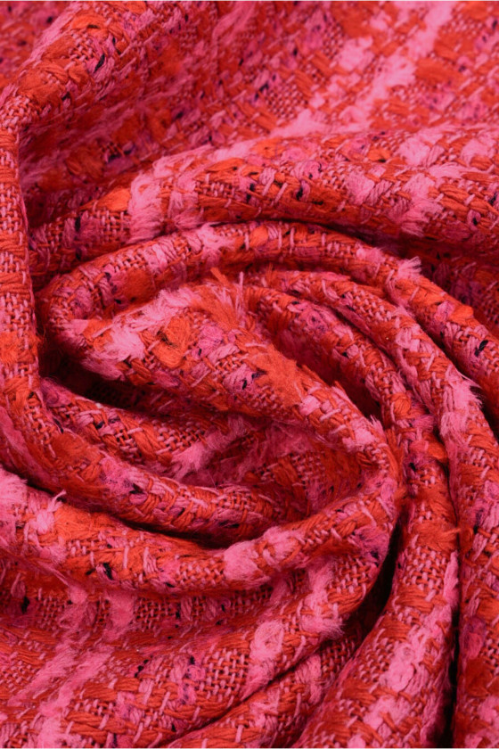 Chanel-stof intensroze