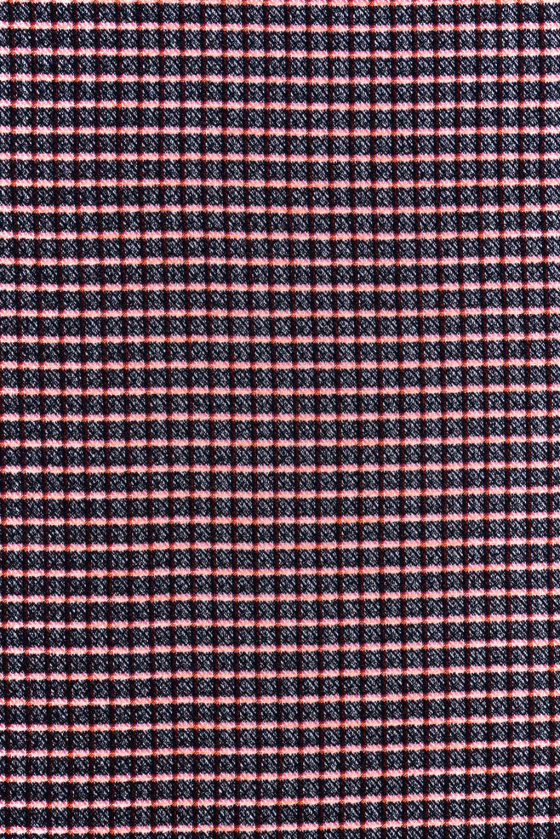 Costume Chanel Tissu Carreaux néon