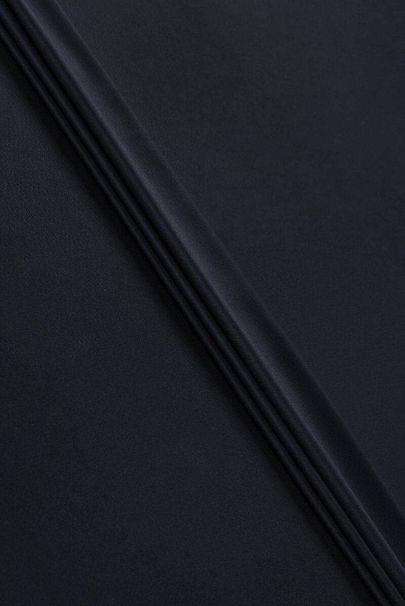 Laine tissée Jacquard - bleu marine foncé