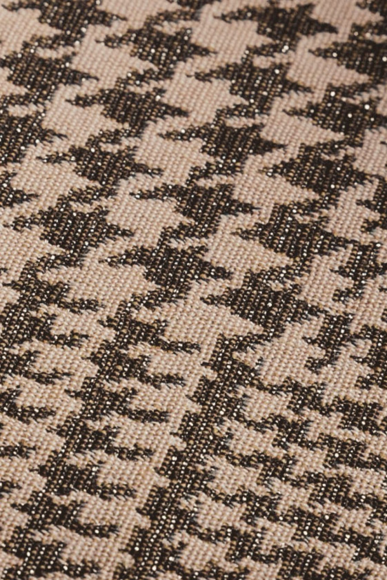 Jacquard Piede di Pollo Lucido