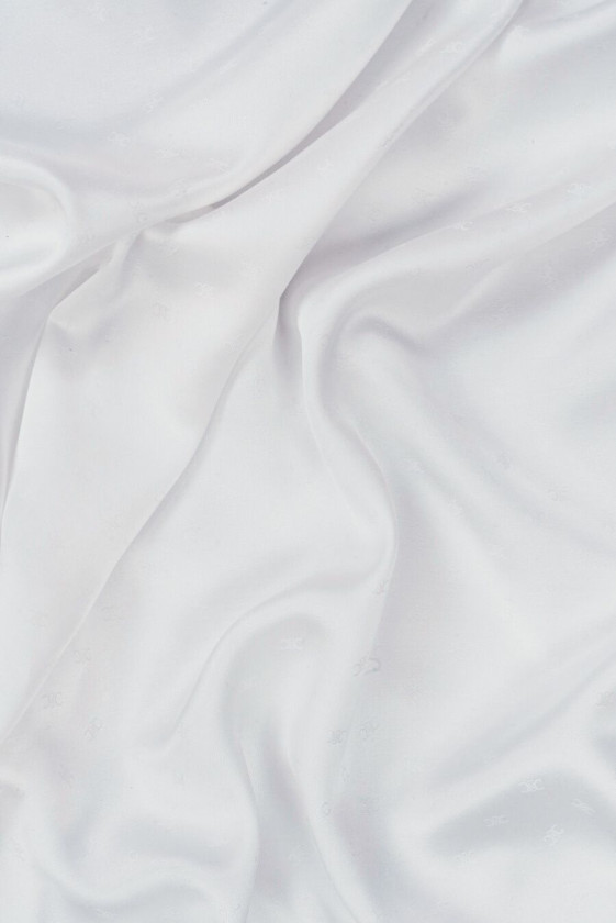 Crème viscose kleine patronen