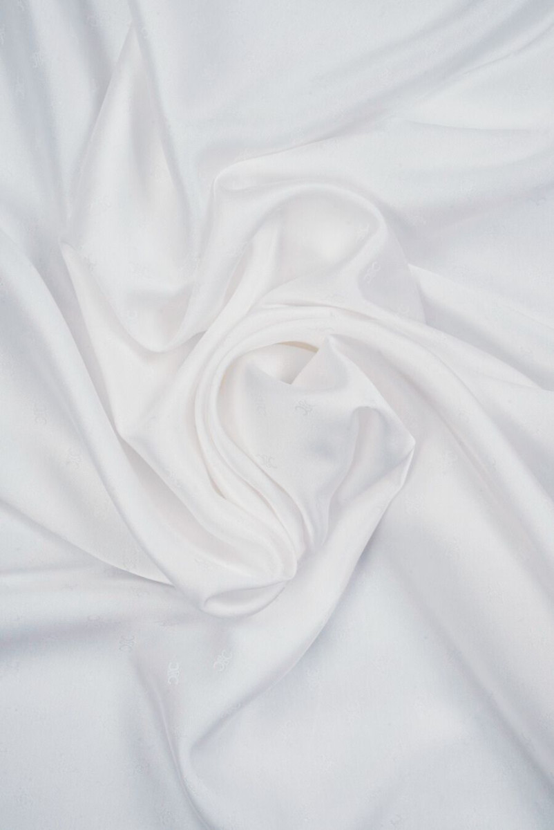 Crème viscose kleine patronen