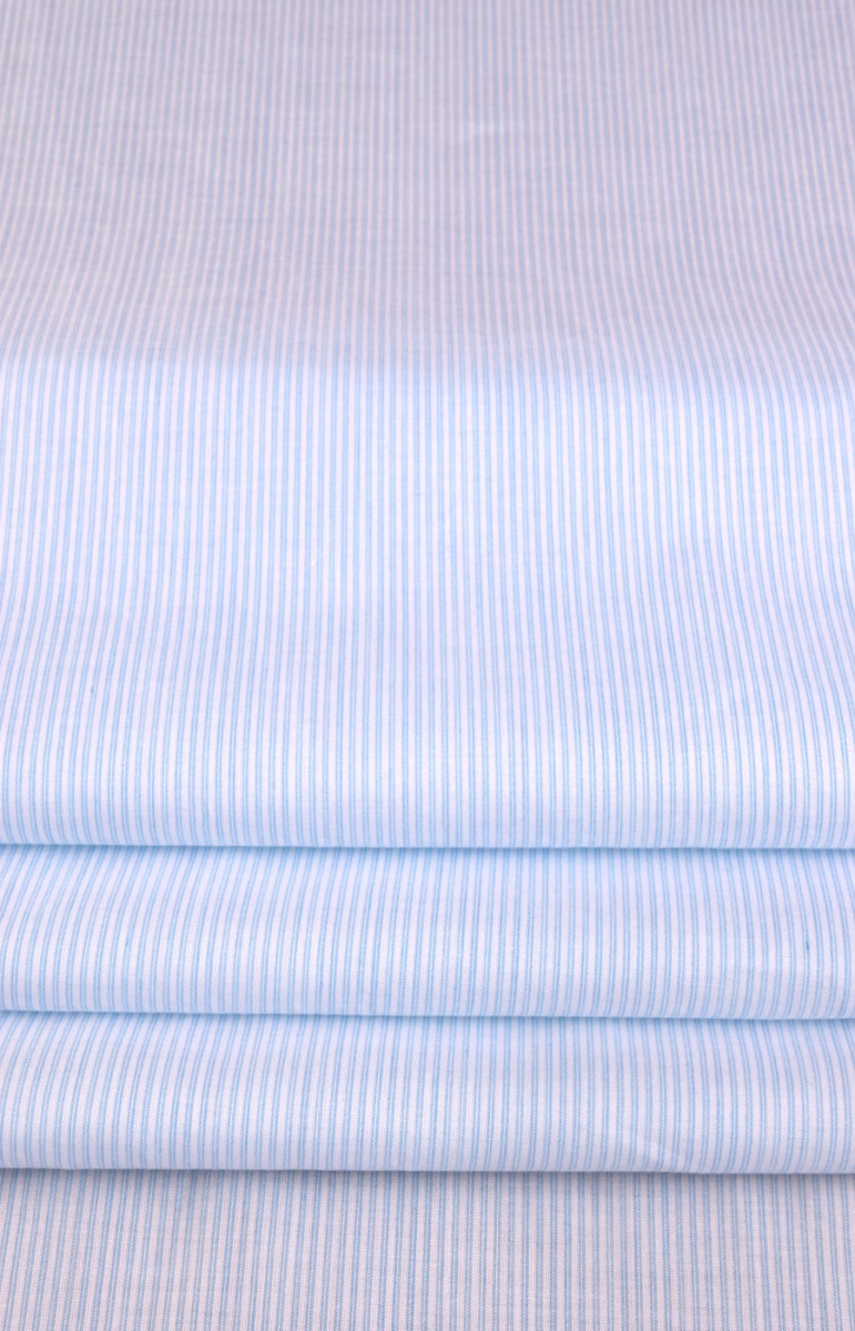 Chemise rayée en coton COUPON 180cm