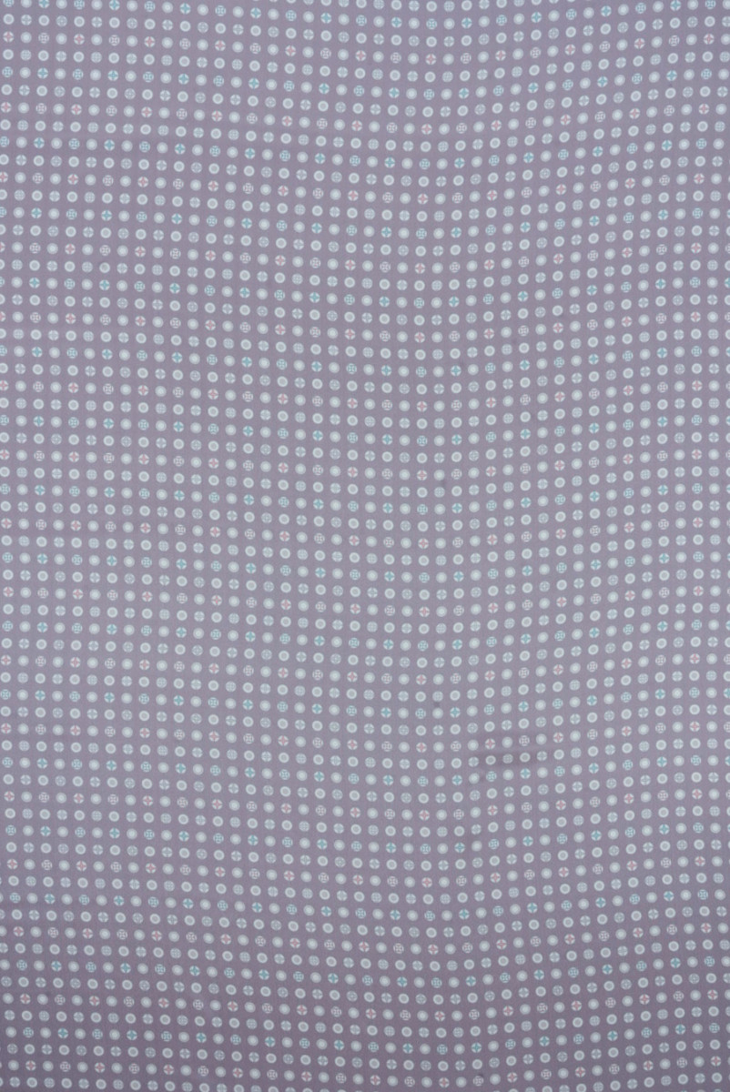 Tissu acétate avec motif de timbre