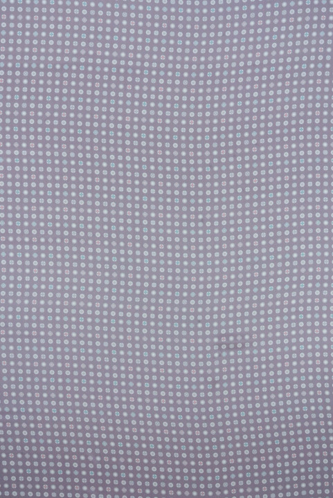 Acetate fabric with stamp motif