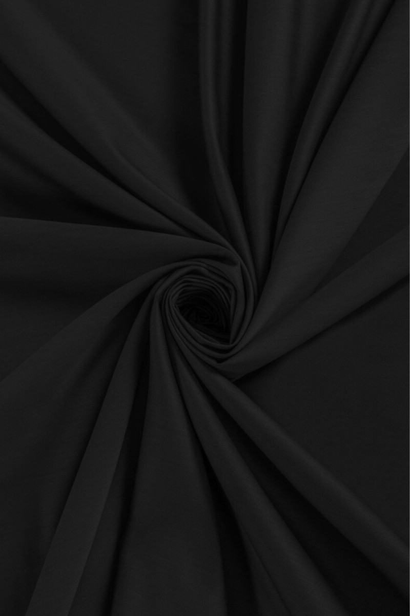 Costume wool with cashmere black