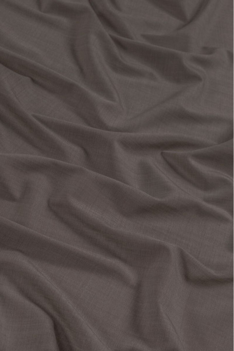 Brown and grey two-tone costume wool