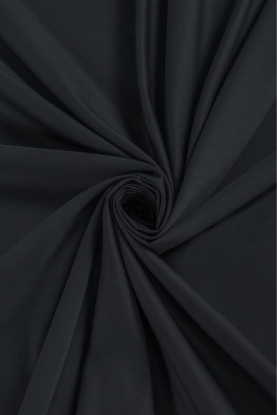 Elastic Costume Wool Dark Navy Blue