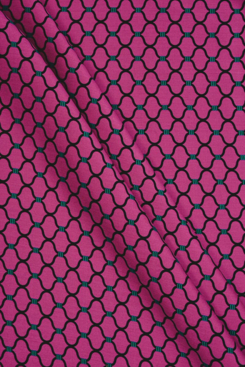Viscosa satinada fucsia