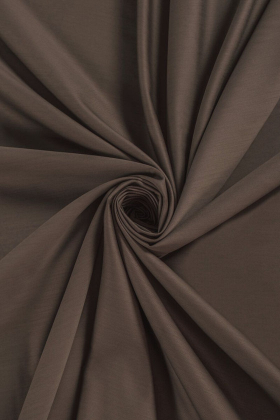 Costume wool with silk two-tone