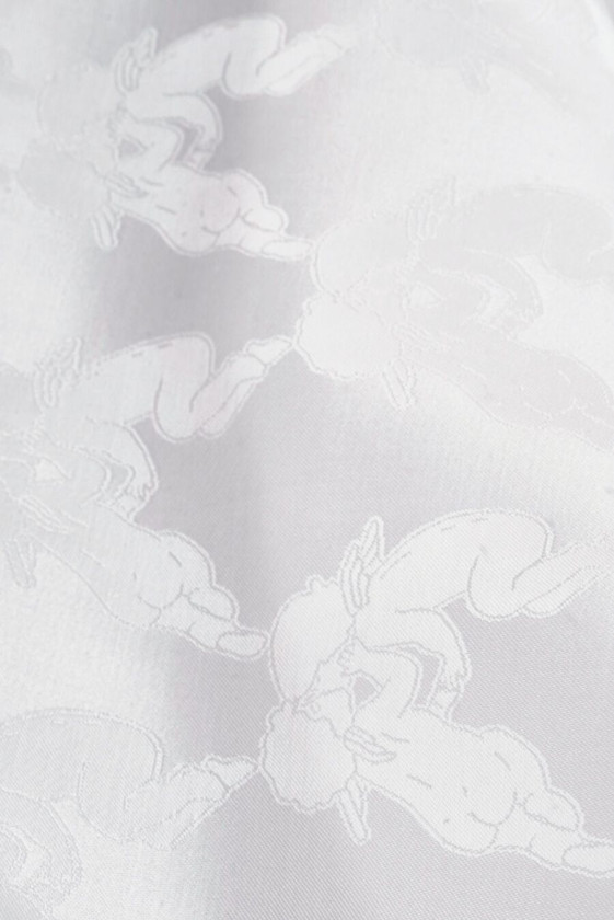 Ángeles viscosos Jacquard