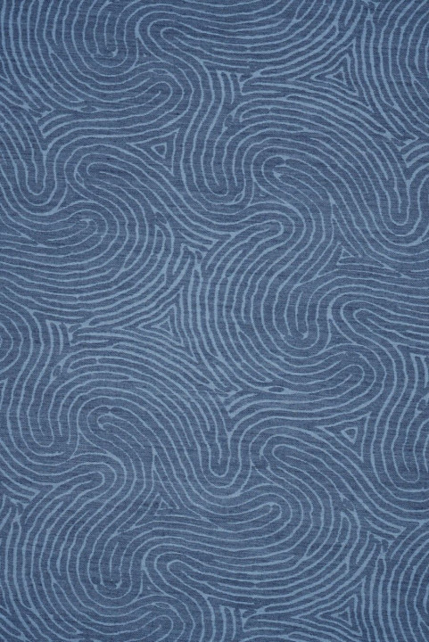 Cotton denim waves