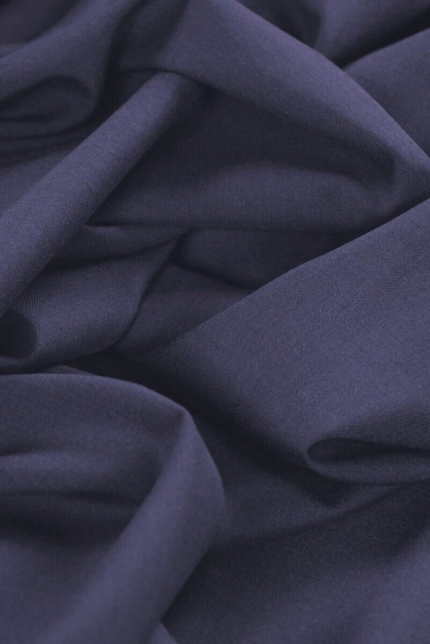 Light navy blue costume wool