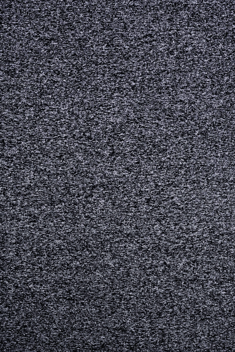 Glossy black knitted fabric