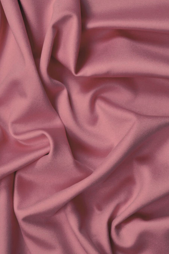 Seda con algodón rosa