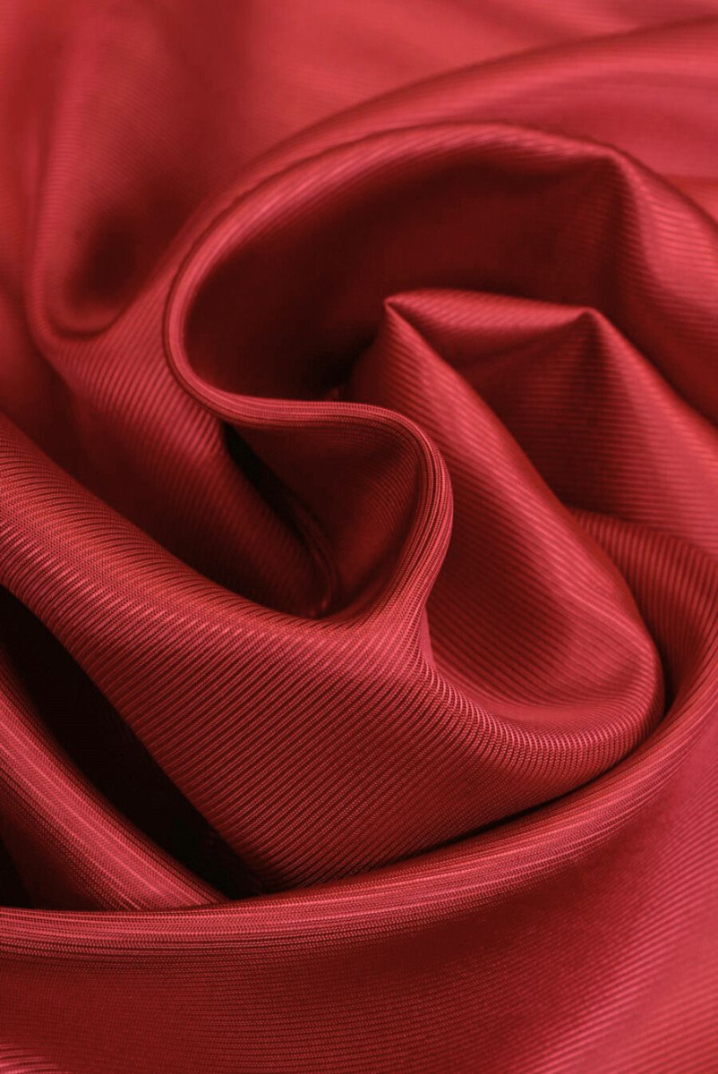 Foder: Twill, röd tegel