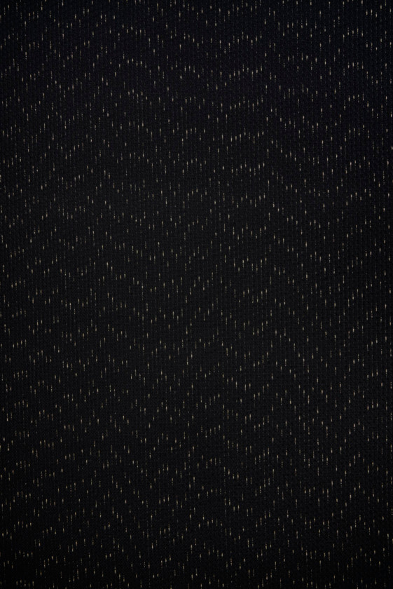 Tessuto Chanel nero con oro