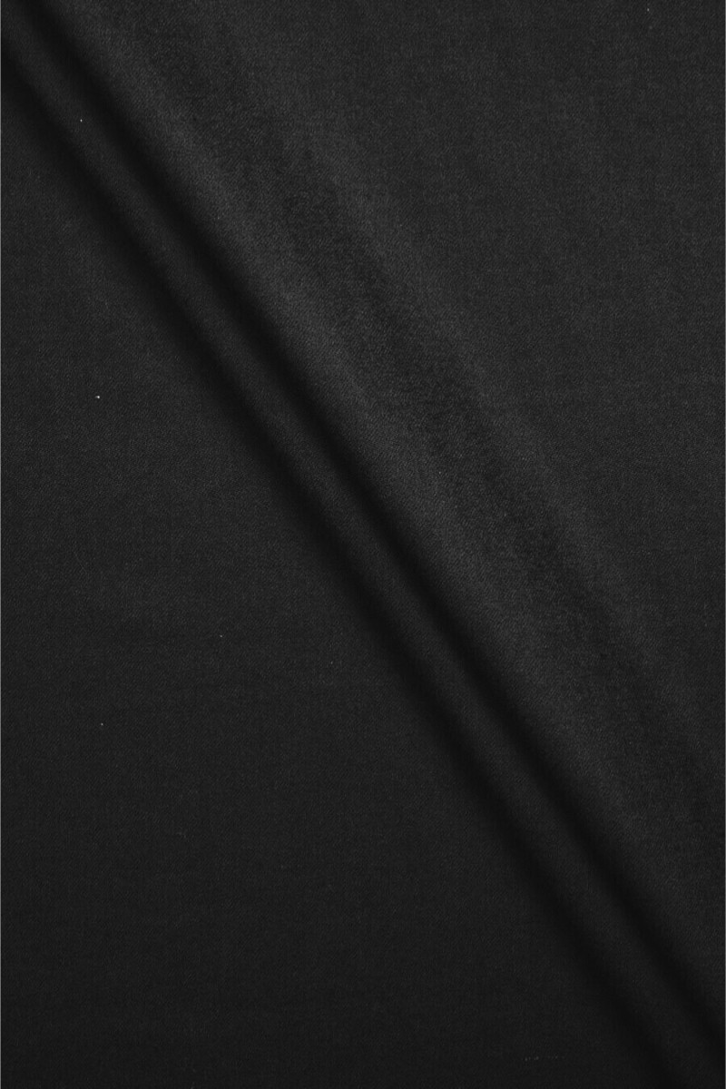 Laine de costume noire