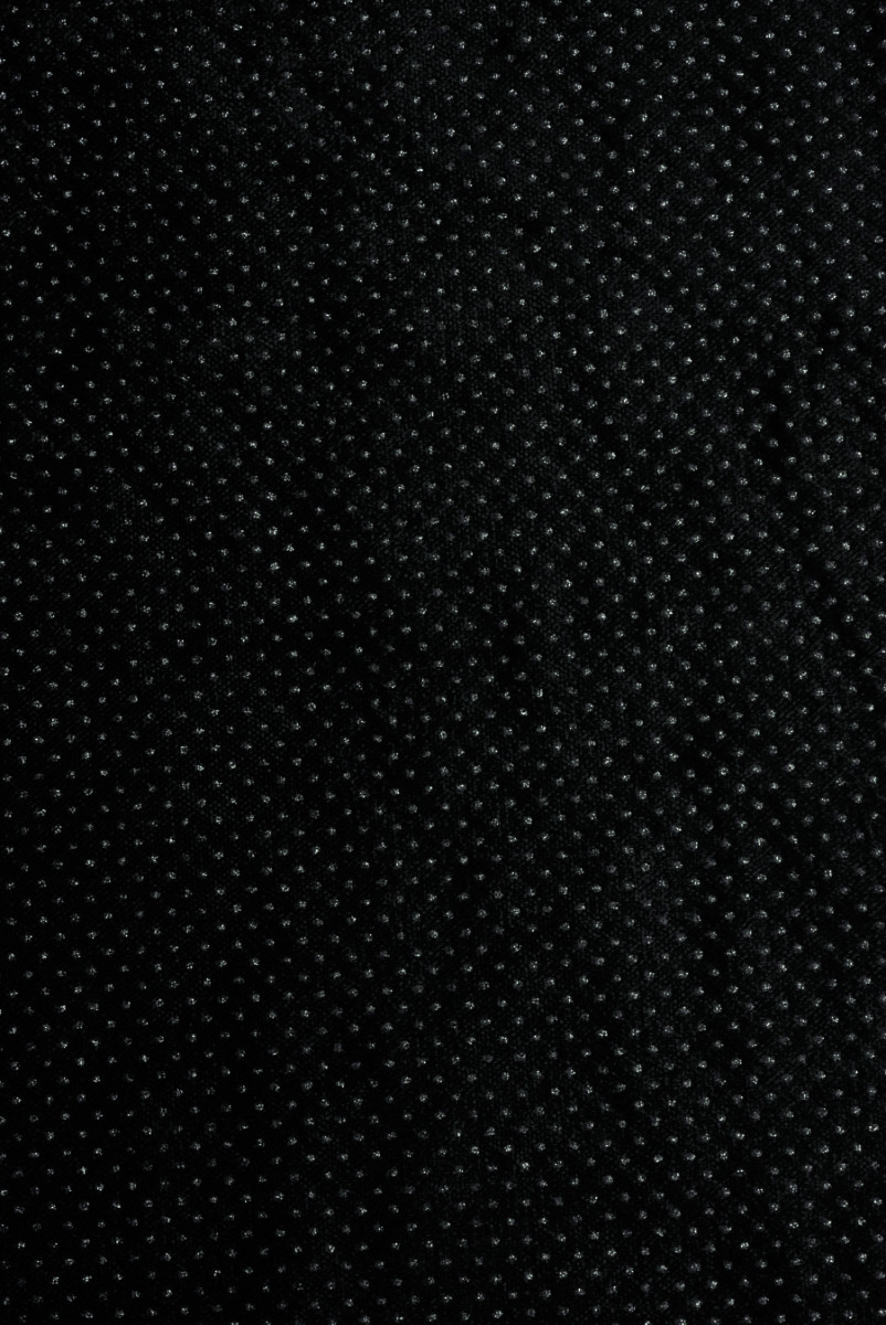 Velvet Black Bright Dots