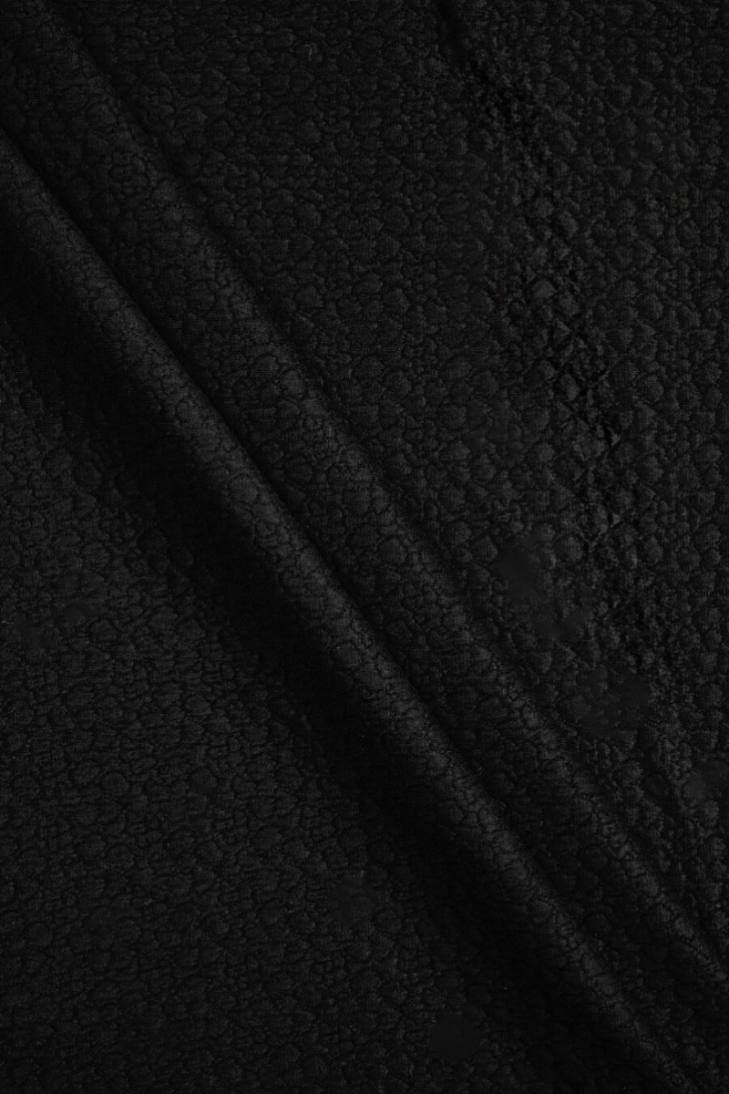 Jacquard zwart elastiek
