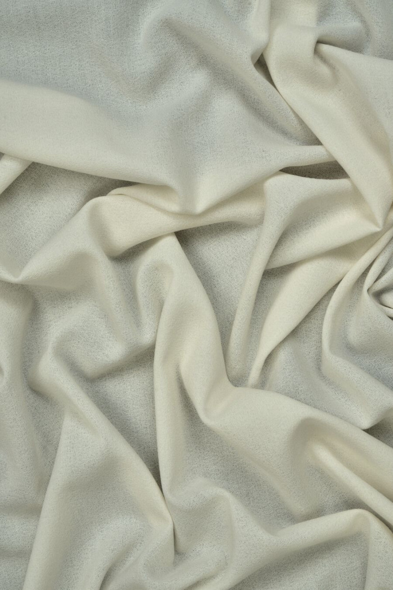 Ecru Georgette Wool