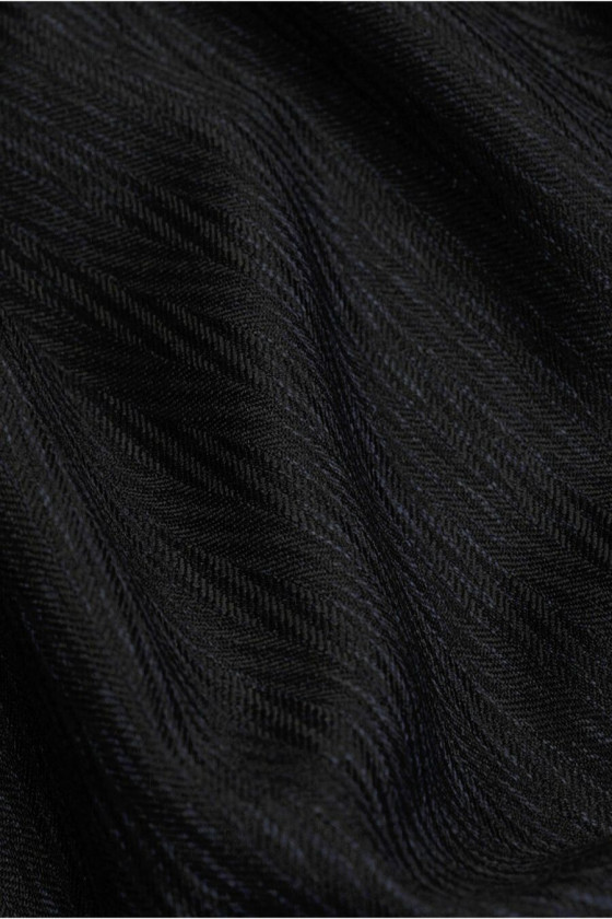 Zigzag in lana blu navy