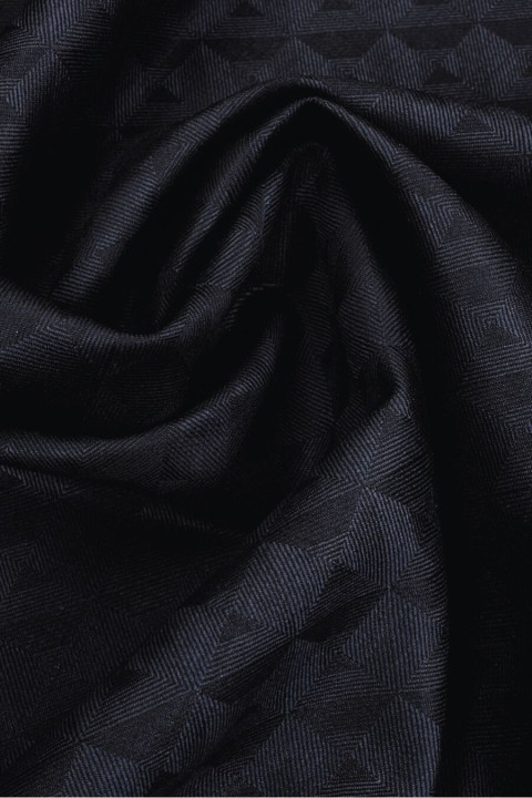 Jacquard wool rhombus