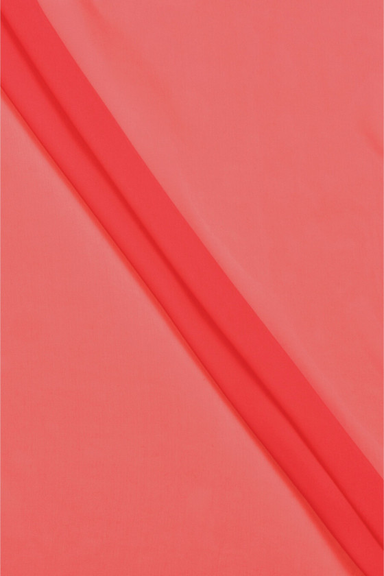 Червоний шовковий шифон