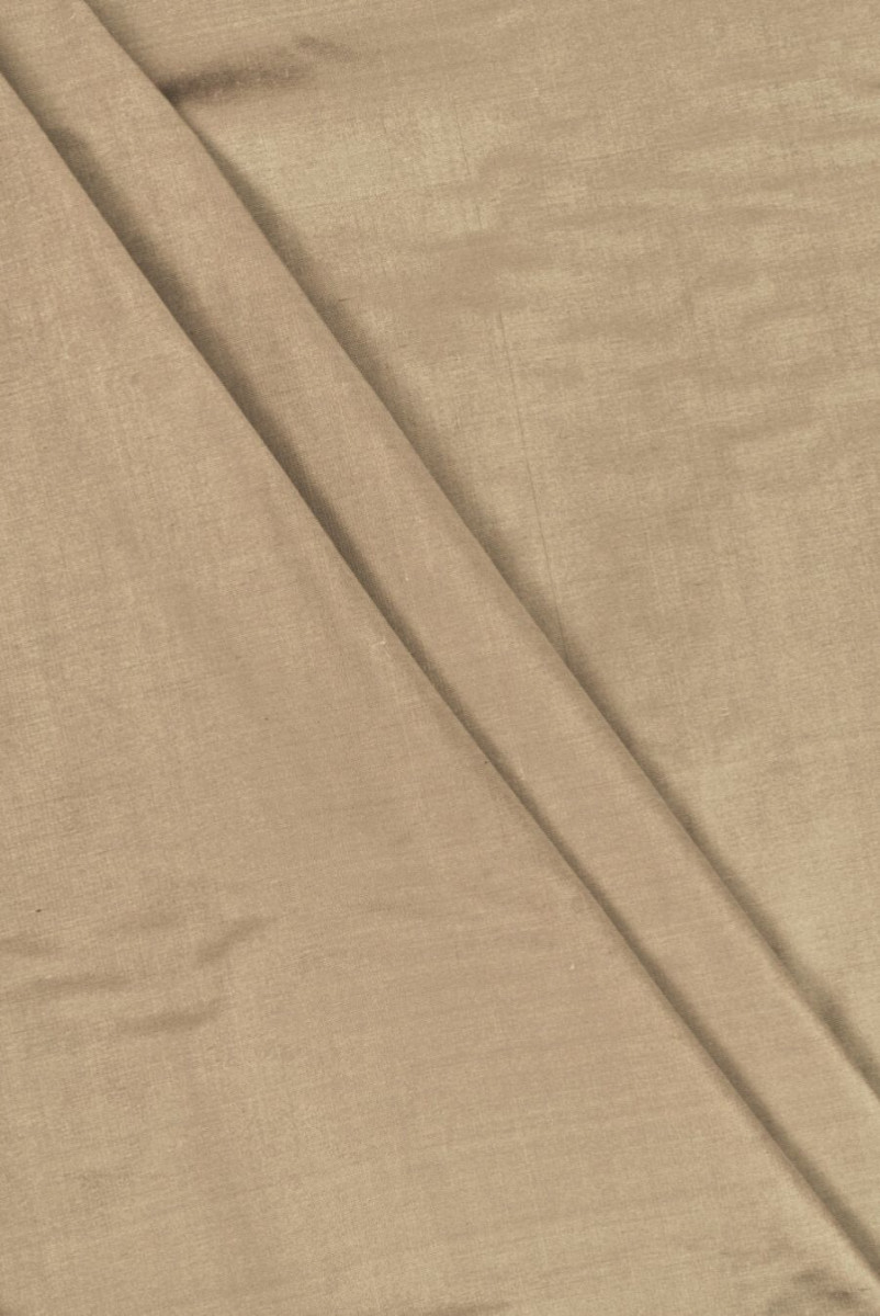 Taft, taffung zijde beige koud