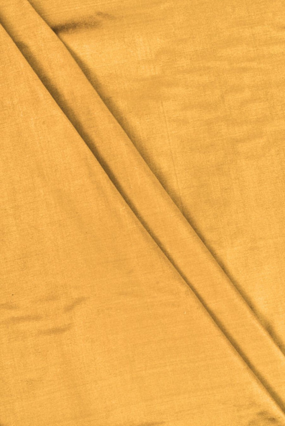 Yellow taffeta silk shang