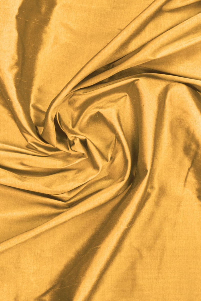 Tafetán amarillo shang de seda