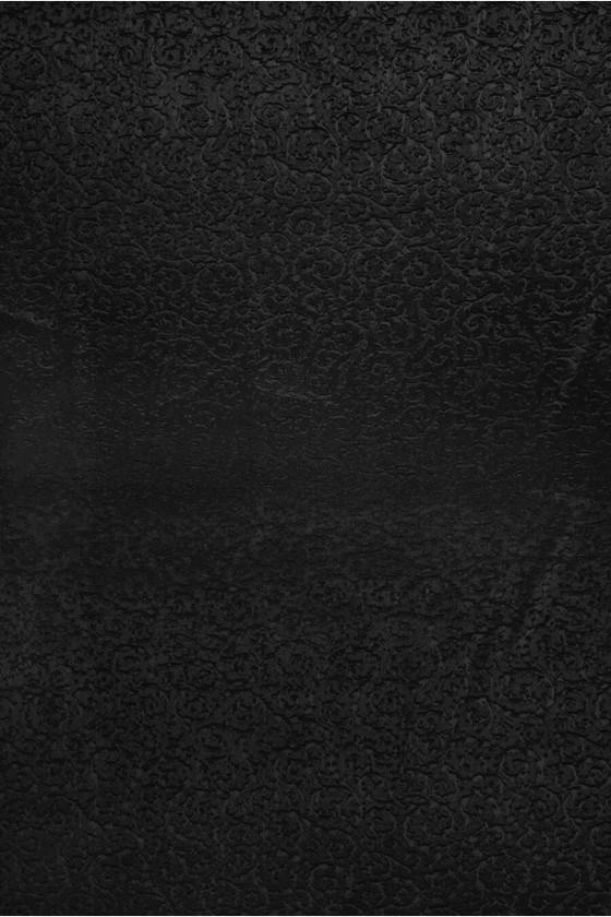 Velours noir embossé