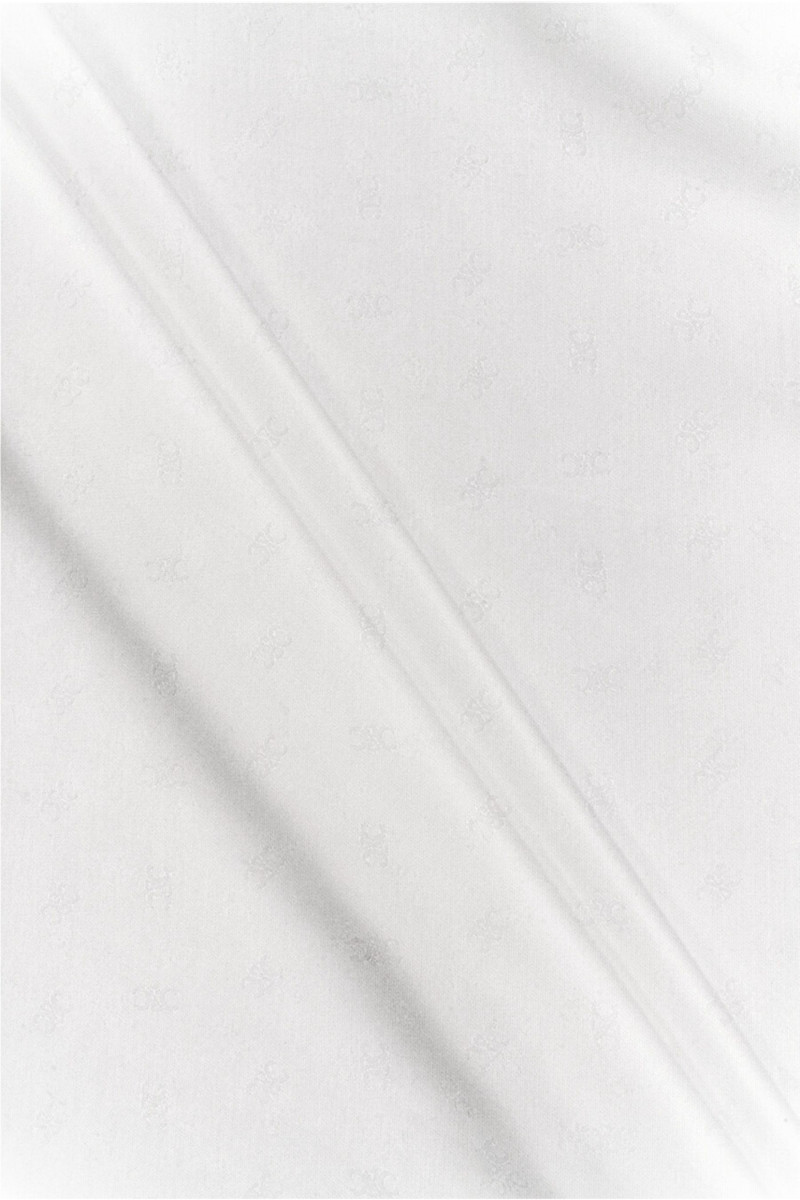 Creme-Viskose-Kleinmuster