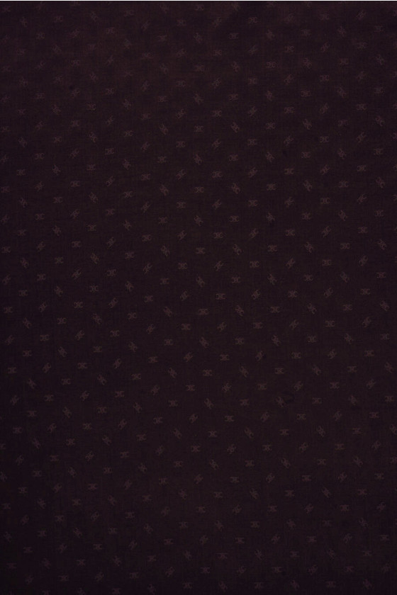 Brown viscose small patterns