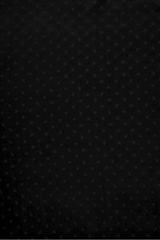 Malé vzory čiernej viskózy