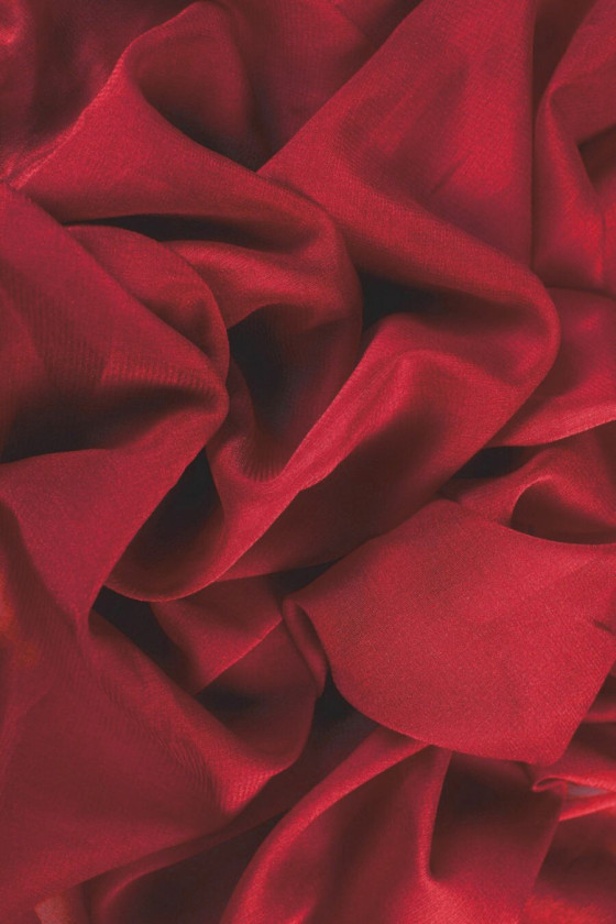 Silk Georgia rød kirsebær