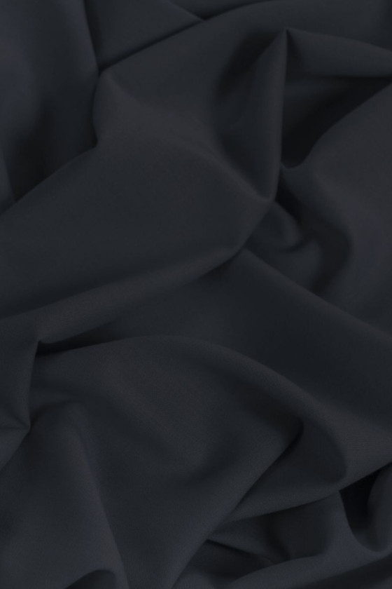 Wełna kostiumowa ciemny granat