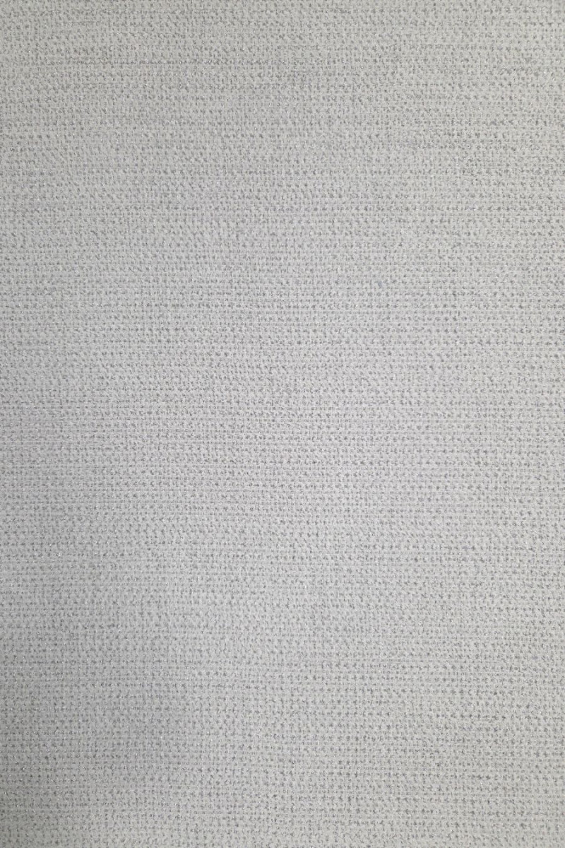 Tkanina typu chanel biało-srebrna