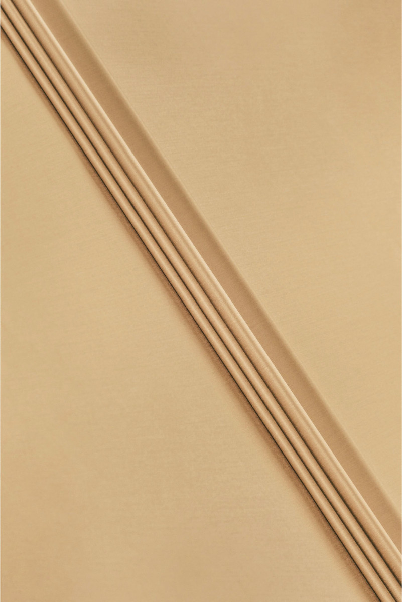 SUPER WOL SATIJN warm beige KOUPON 70cm