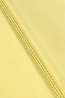 Katoenen overhemdenstof geel
