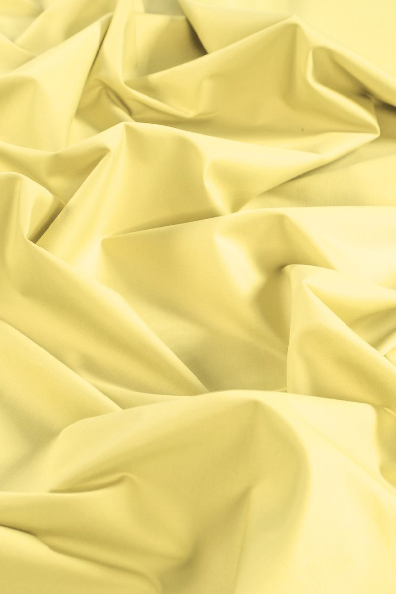 Bawełna koszulowa żółta