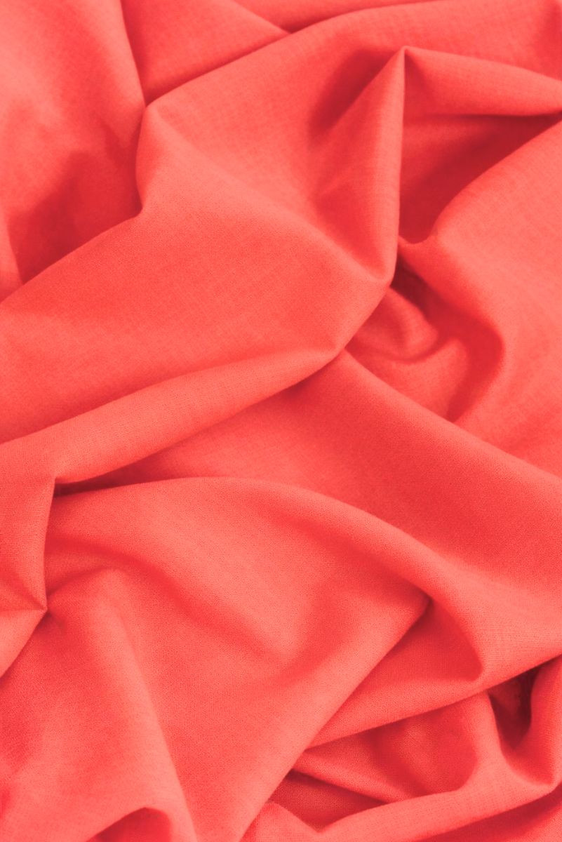 Wełna kostiumowa koralowa