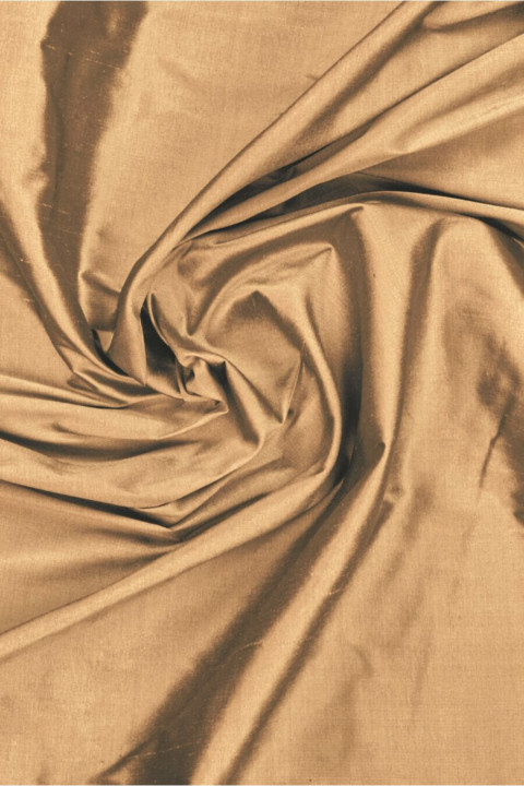 Selyemszerű taft szantung világos tevebarna