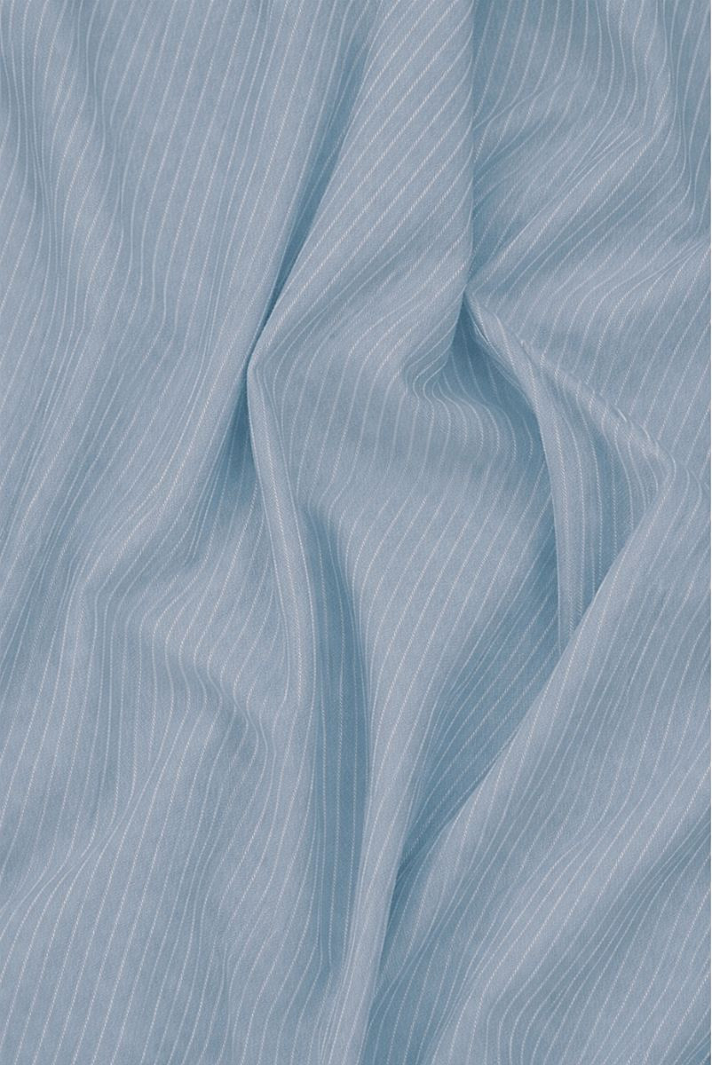 Jeans elastyczny w paski bardzo jasny niebieski