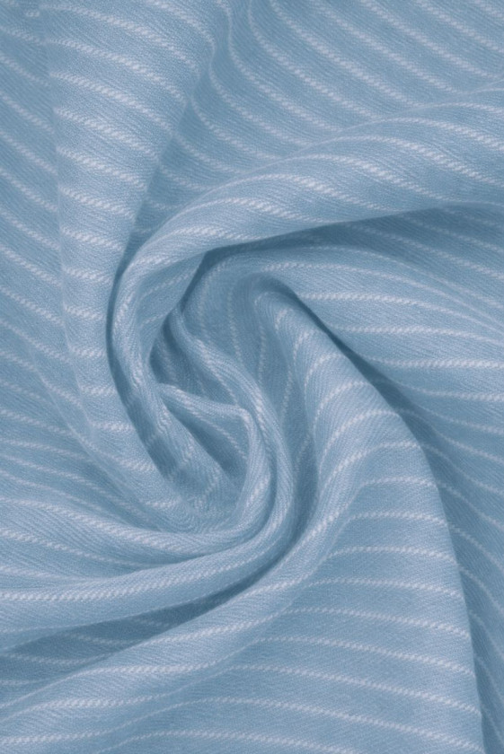 Jeans elastyczny w paski bardzo jasny niebieski